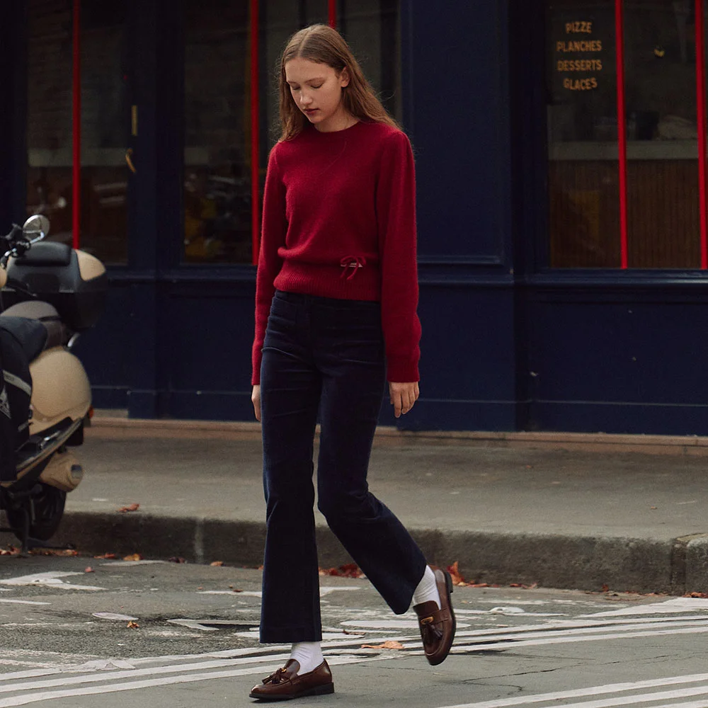 Petit French Pants Navy