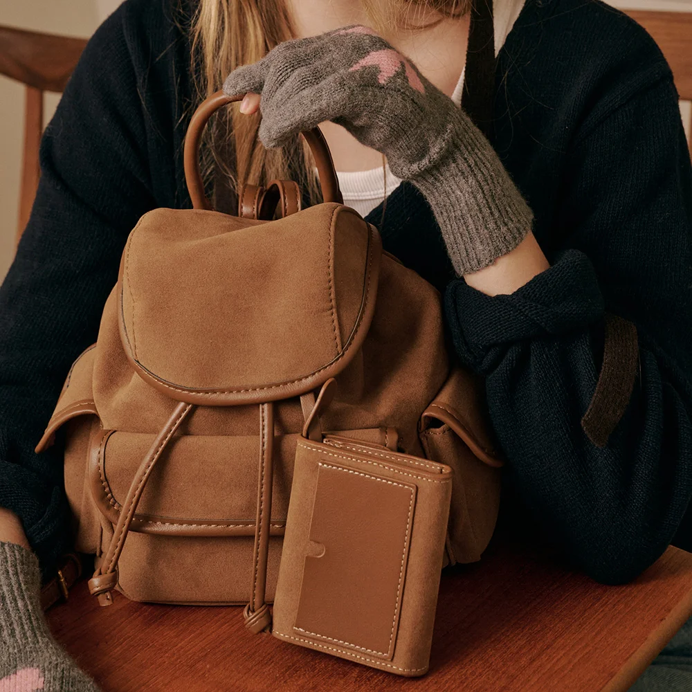 Nube Suede Mini Backpack (5 Colors)