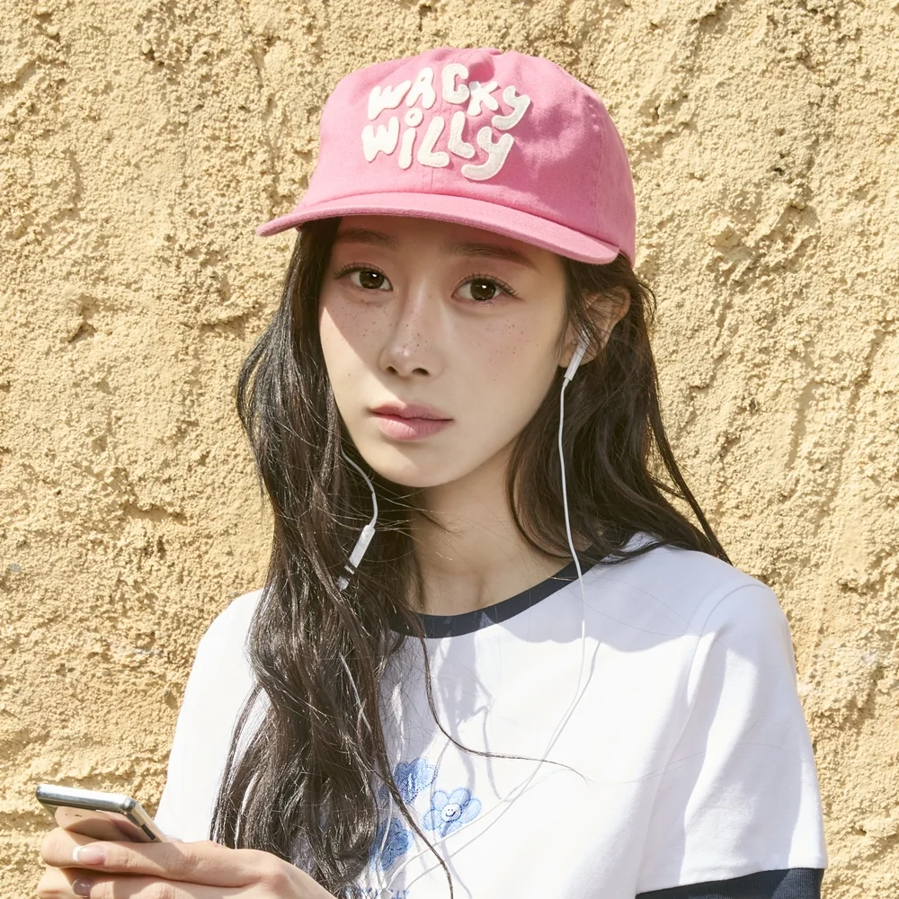 貼布繡 標誌 半曲沿帽 (3 colors)