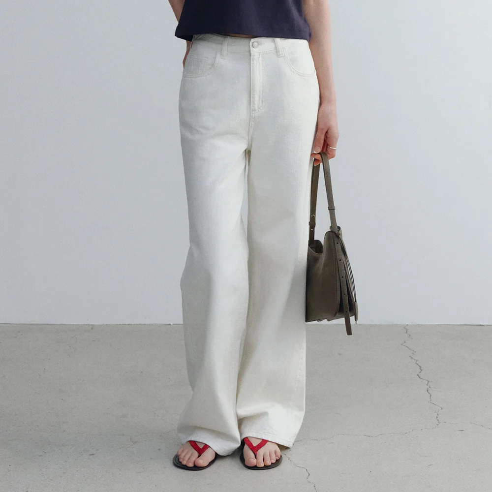Benny Loose Denim (White)