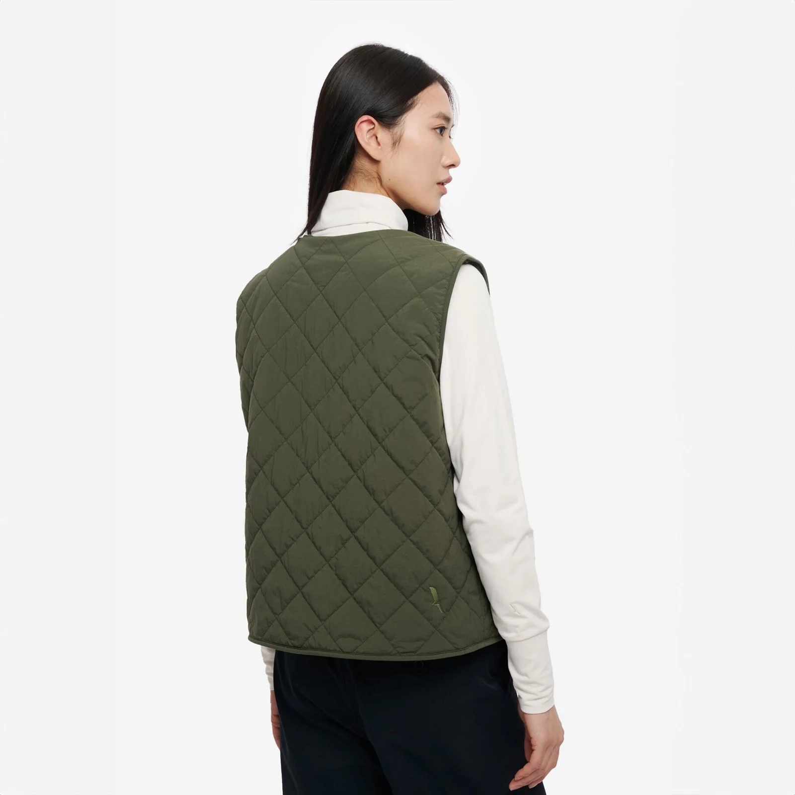 女裝 淺 羽絨外套 全拉鏈 AAW25WOUI007AVO