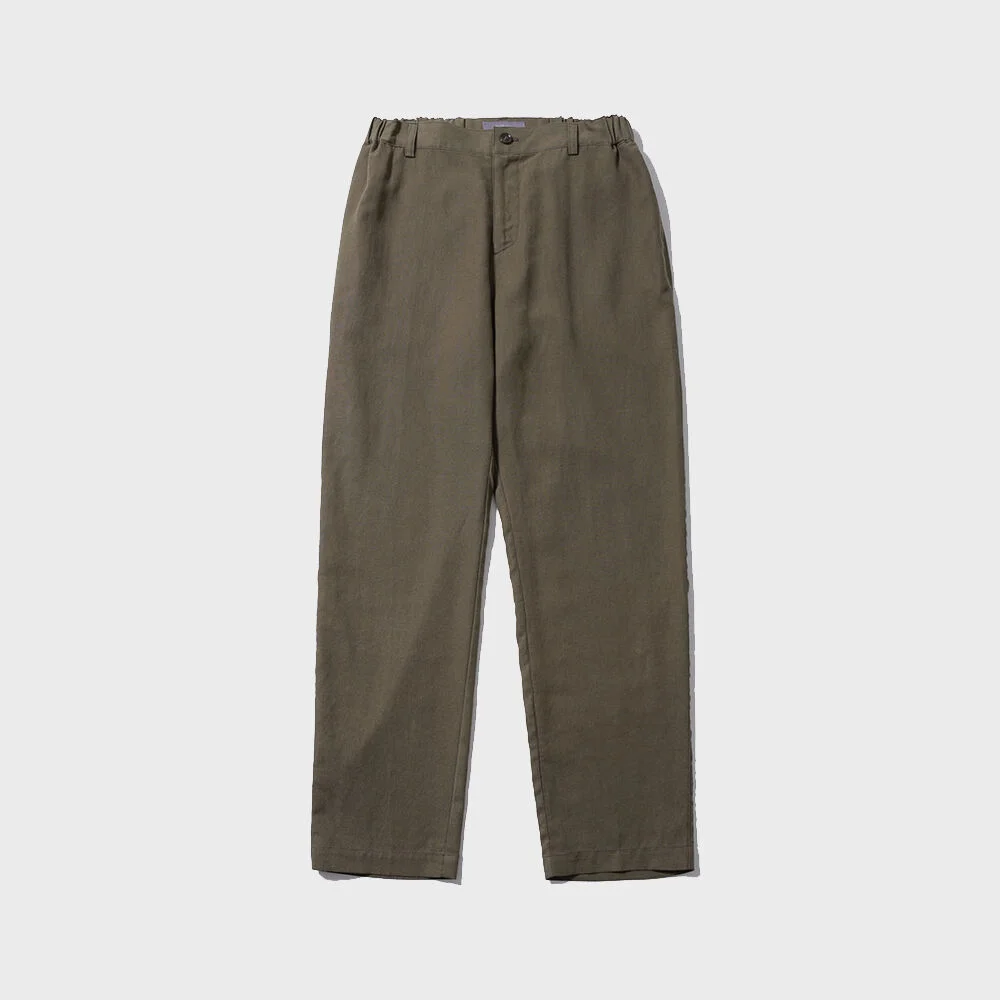 ALL WEATHER STANDARD PANTS (BROWN TENCEL LINEN)