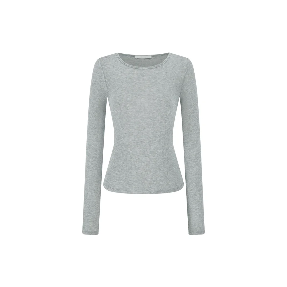 Round t-shirt, Grey