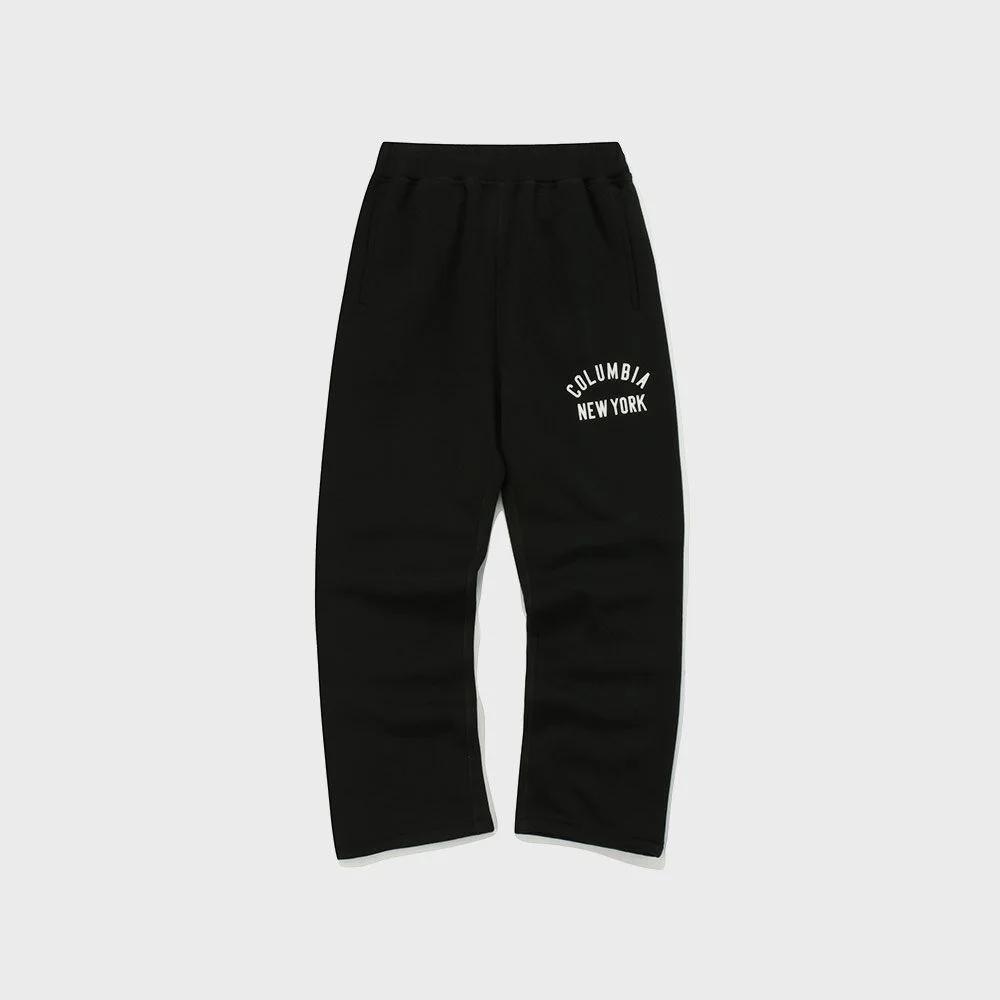 CU NY REGULAR FIT SWEAT PANTS 黑色