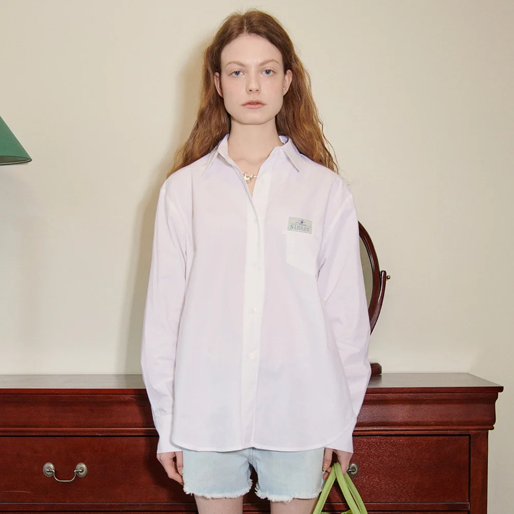 Classic Cotton Shirt (White)