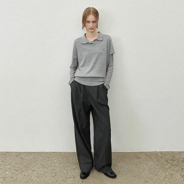 ESSENTIAL WOOLCY COLLAR KNIT(T-7019)_2Colors