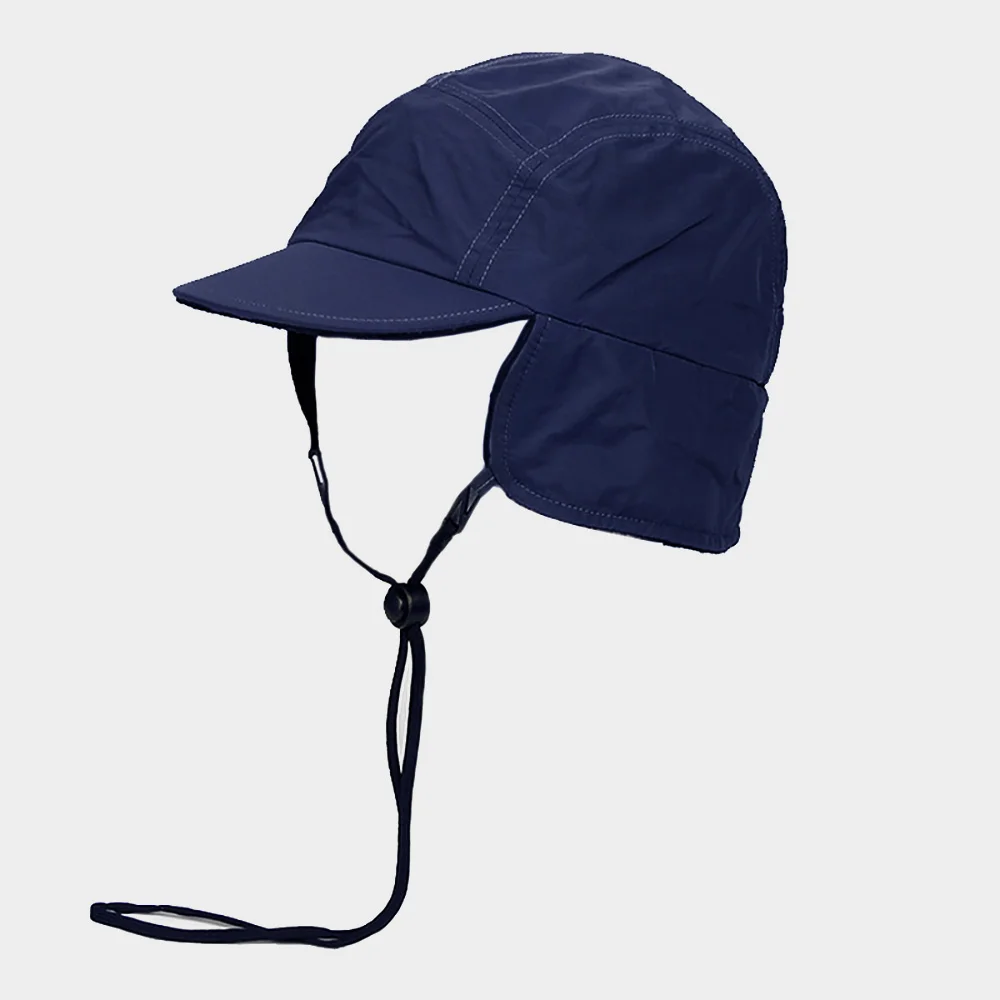 The Cap 戶外 防水 耳罩 短帽簷帽 海軍藍