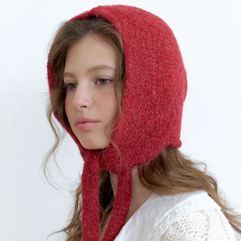 (禮品包裝) KNITTING HOODIE BALACLAVA_4COLOR BA010