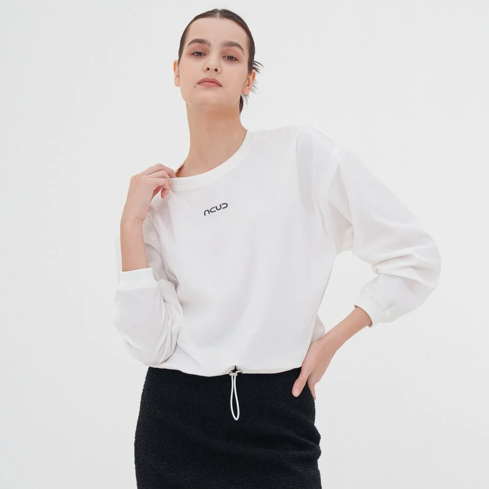 Rustling Logo Sweatshirt _White