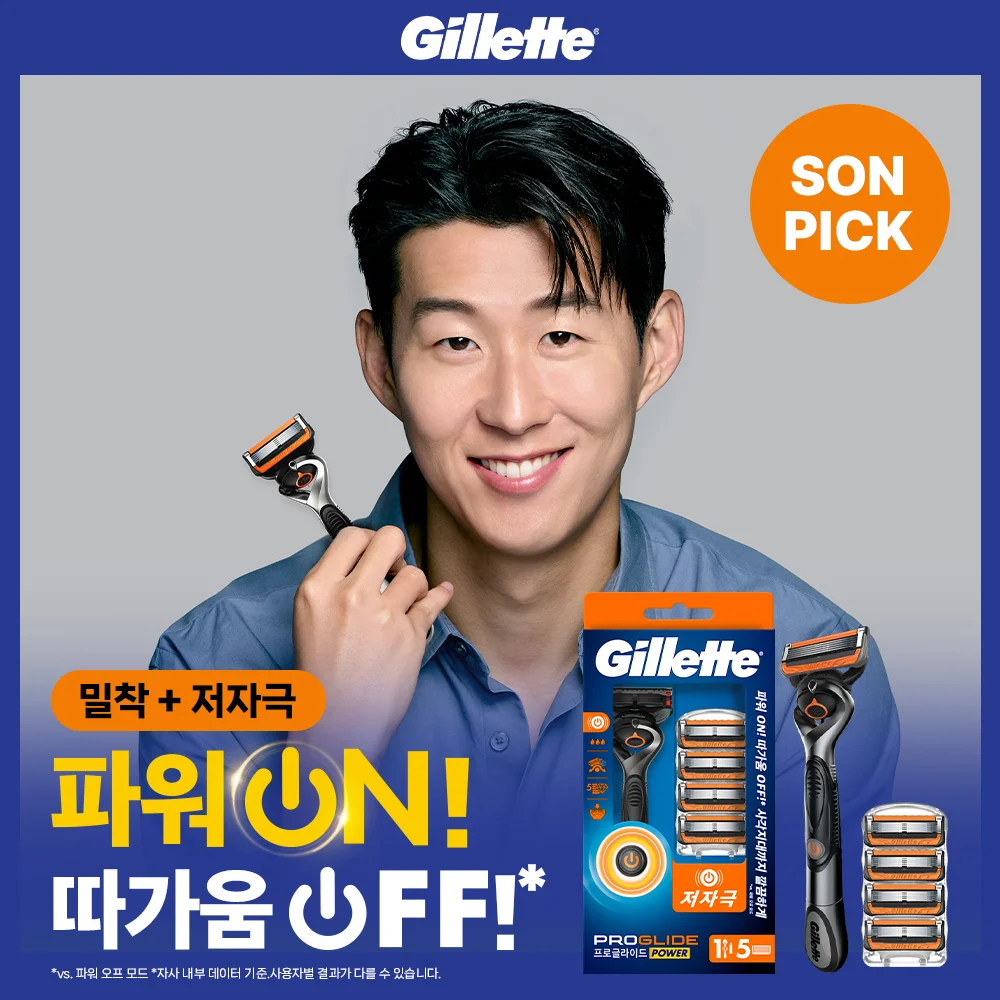 Gillette ProGlide Power Handle+5刀片