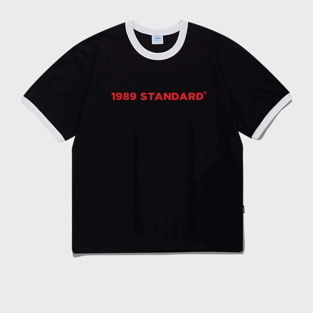 BASIC LOGO 涼感 純棉 Ringer 短袖(SRSSTD-0006)
