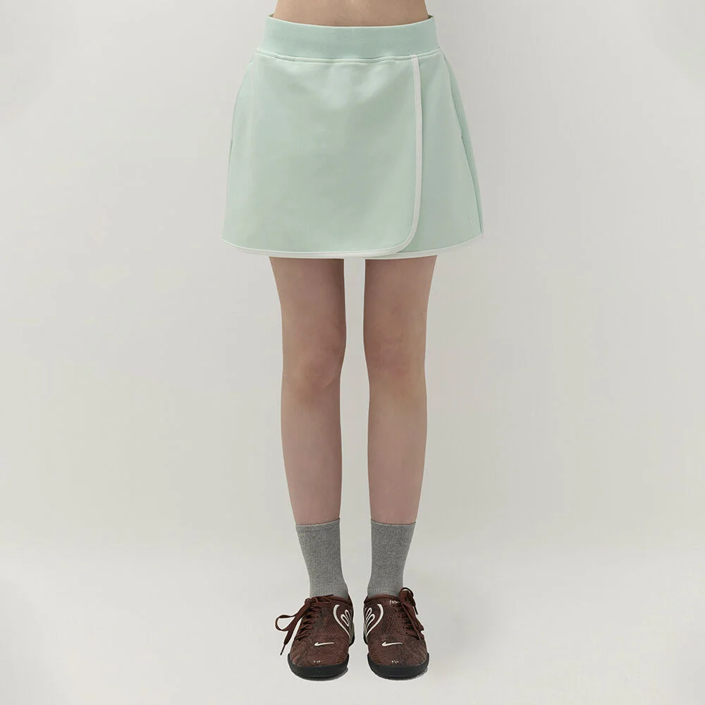 Essential Wrap Skirt (Mint)