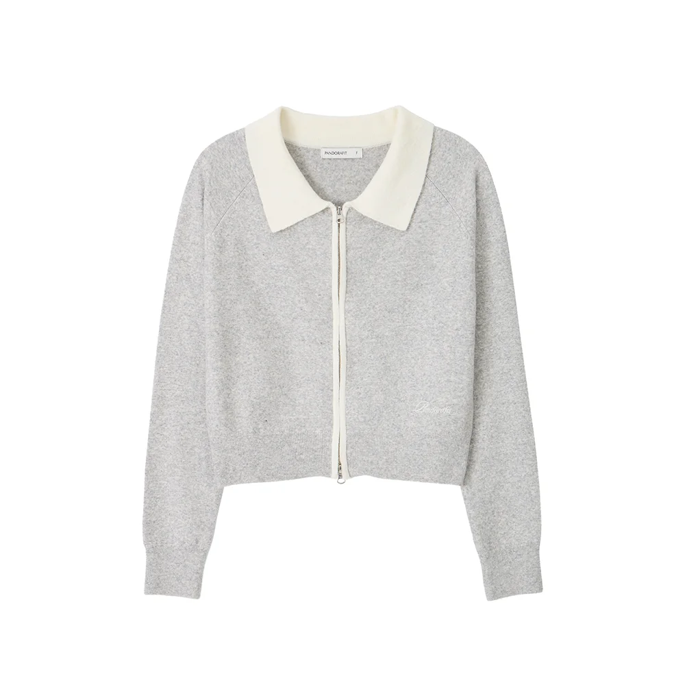 Arin Line Cardigan (melange gray)