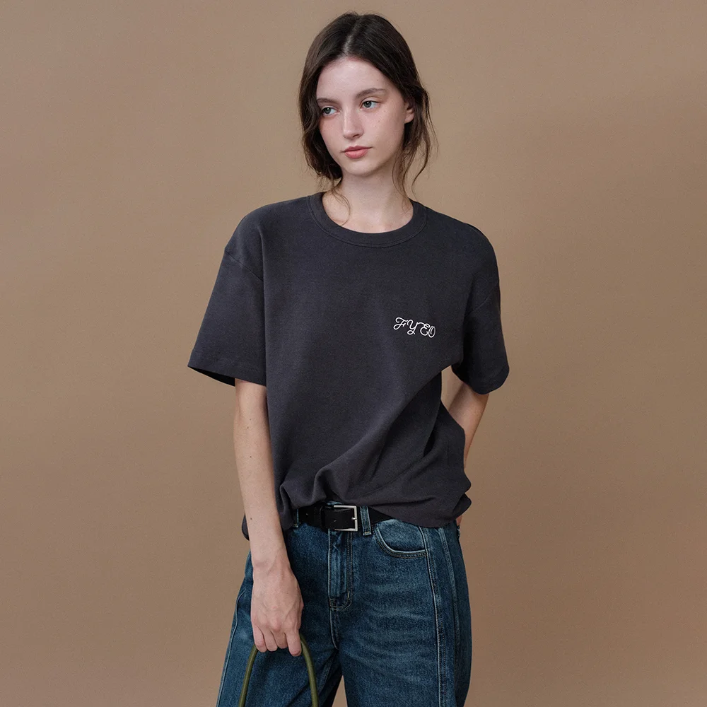 Winter Soft Fleece Tee (Charcoal)