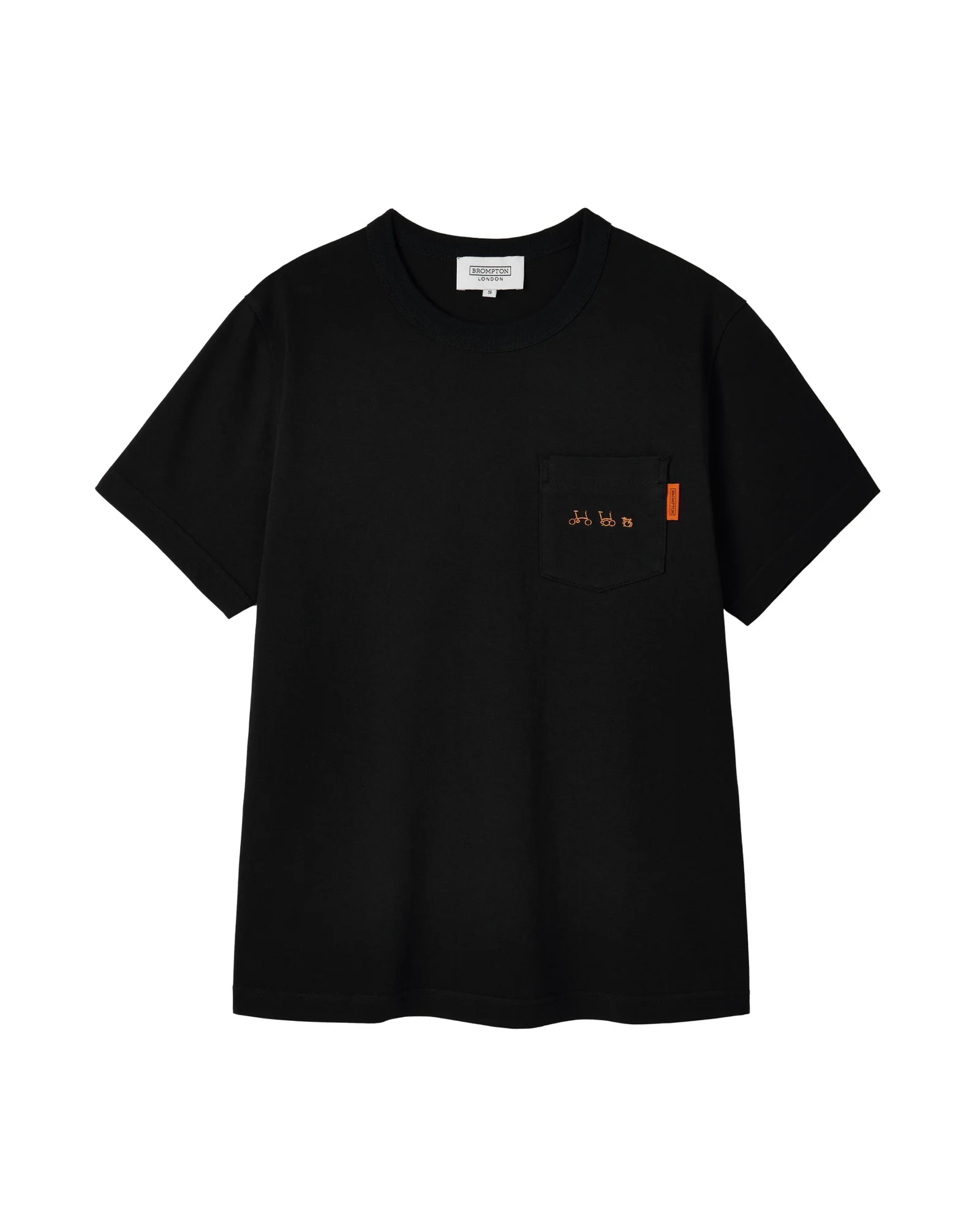 BASIC HALF SLEEVE T-SHIRT - BLACK (P265UTS101)