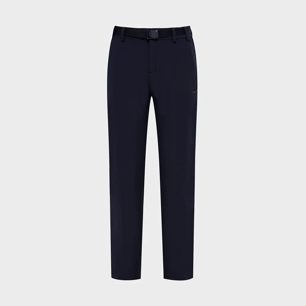 ESSENTIAL (必備款) 女裝 筆刷 褲子_Dark Navy_DWW25304N9