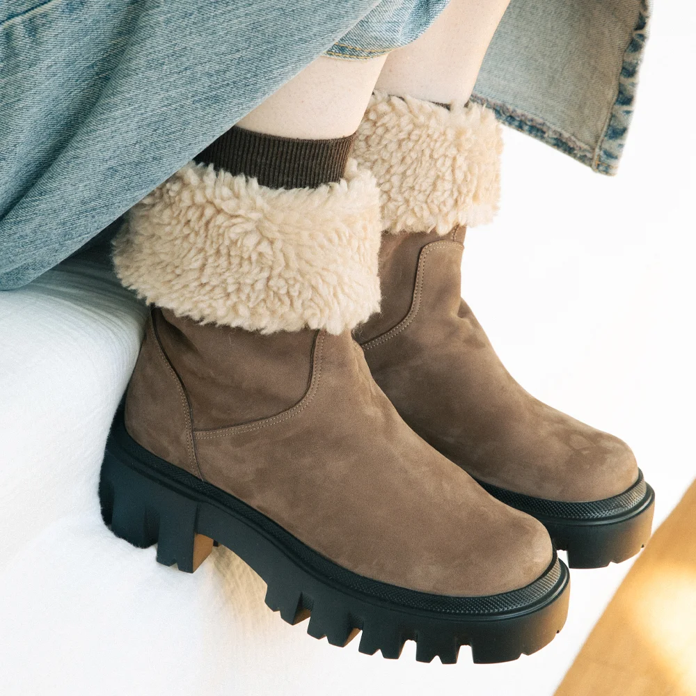 kendal wool boots _ 2colors