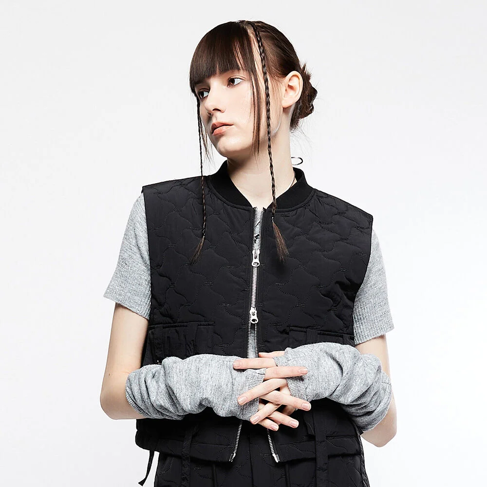 L7 QUILTING VEST(BLACK)