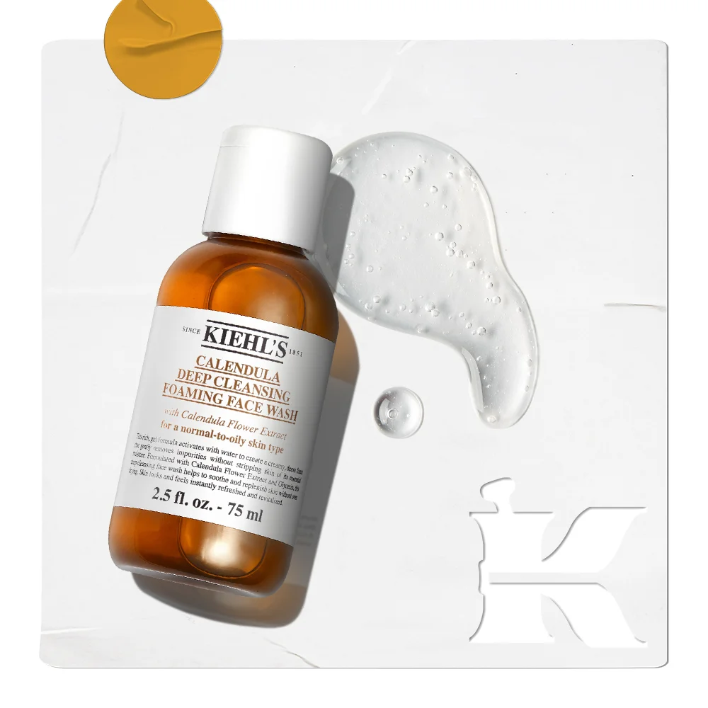 Kiehl's 金盞花 深 潔面 泡沫 臉部 水洗 (75ml/230ml)