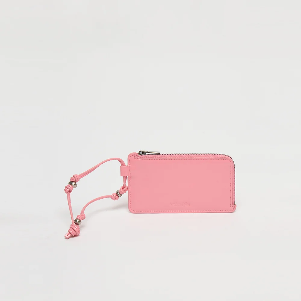 Gem card wallet(Wavy pink)