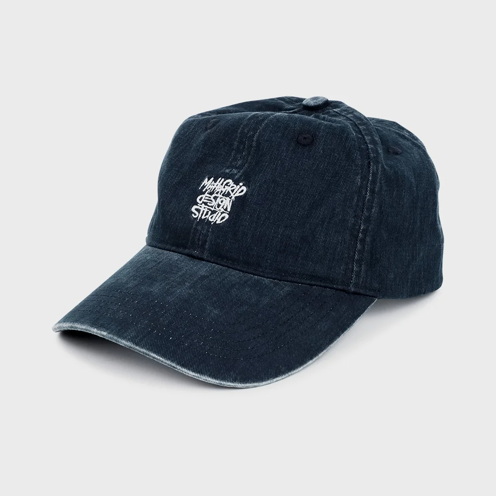 VINTAGE WASHED SLASH LOGO BALL CAP