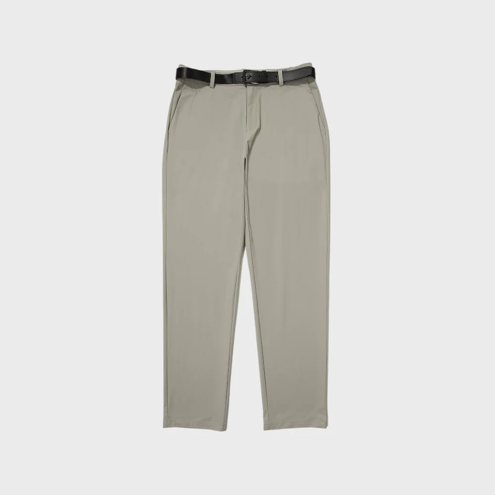 標誌款 SPRING 提花 Gold Fit 褲子 _Grayish BEIGE_KMP24363GE
