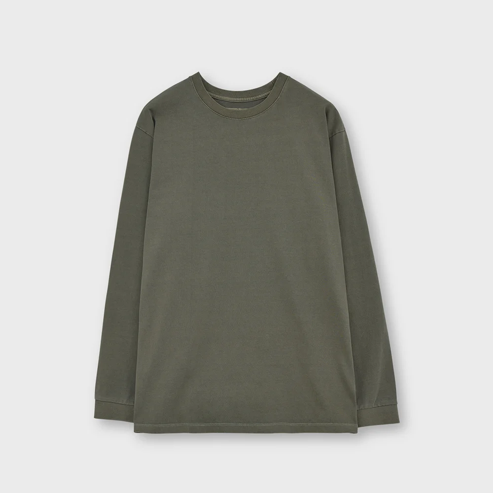 Washed Long Sleeve, Washed Brown