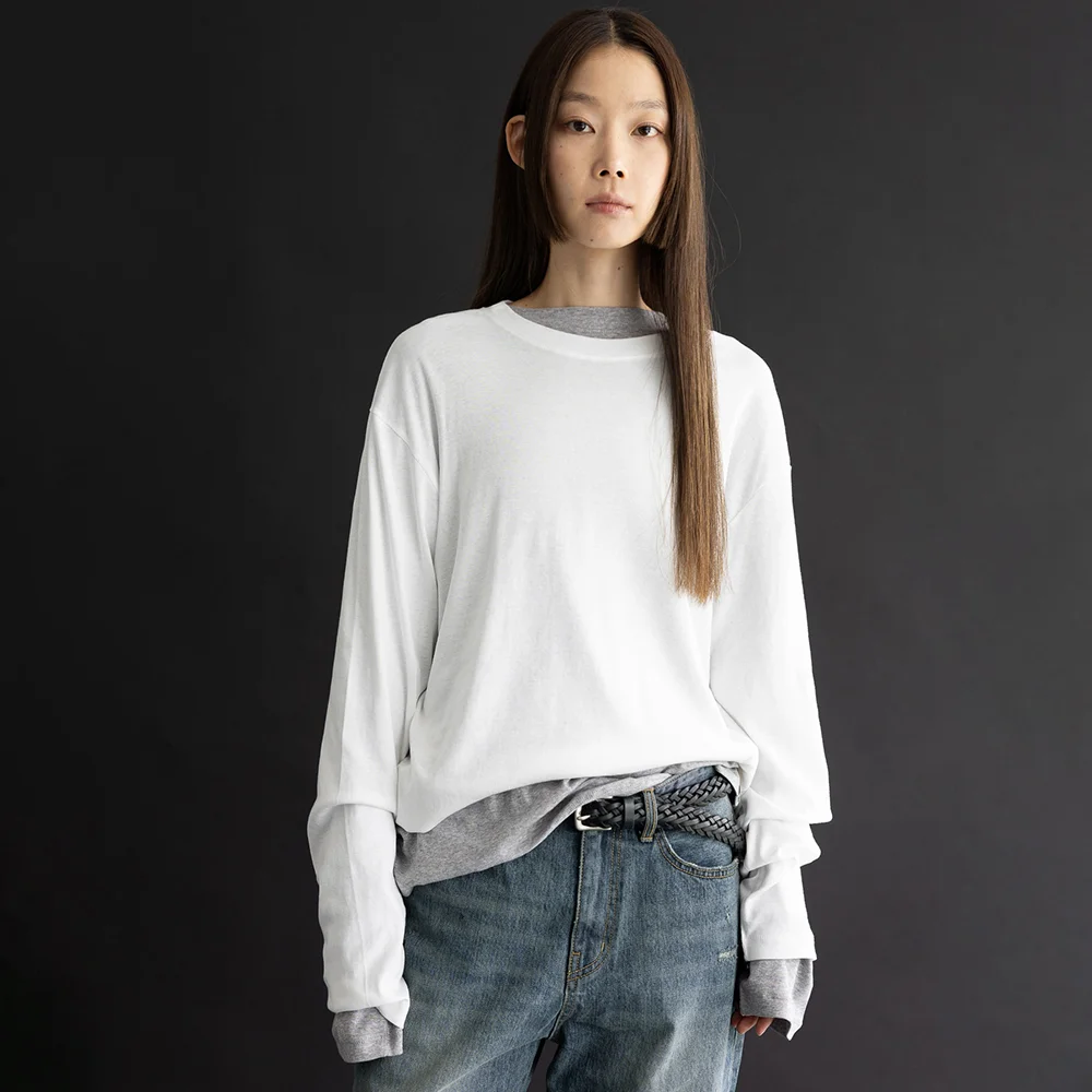 Ease long t-shirt (4colors)
