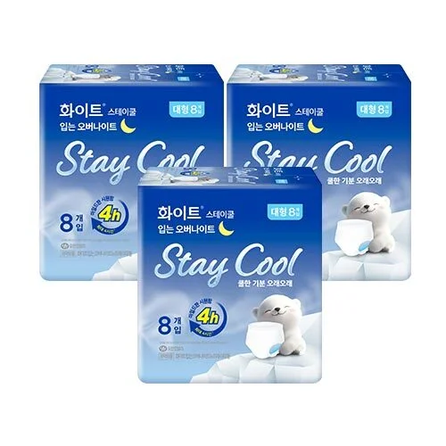 Stay Cool 褲型夜用 大碼8Px3
