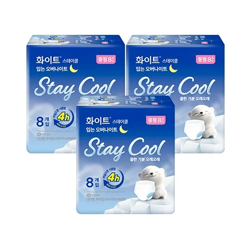 Stay Cool 褲型夜用 中碼8Px3