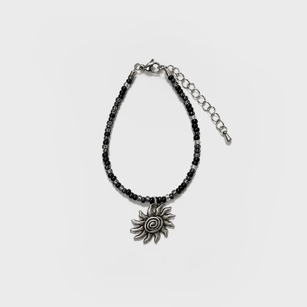 Solaris Beads Bracelet Black