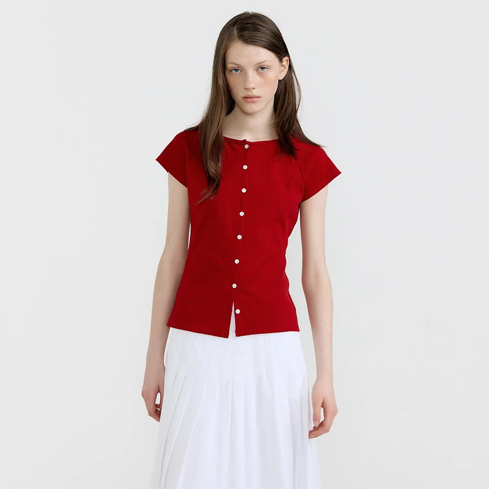 Pica Boatneck Cardigan (2color)