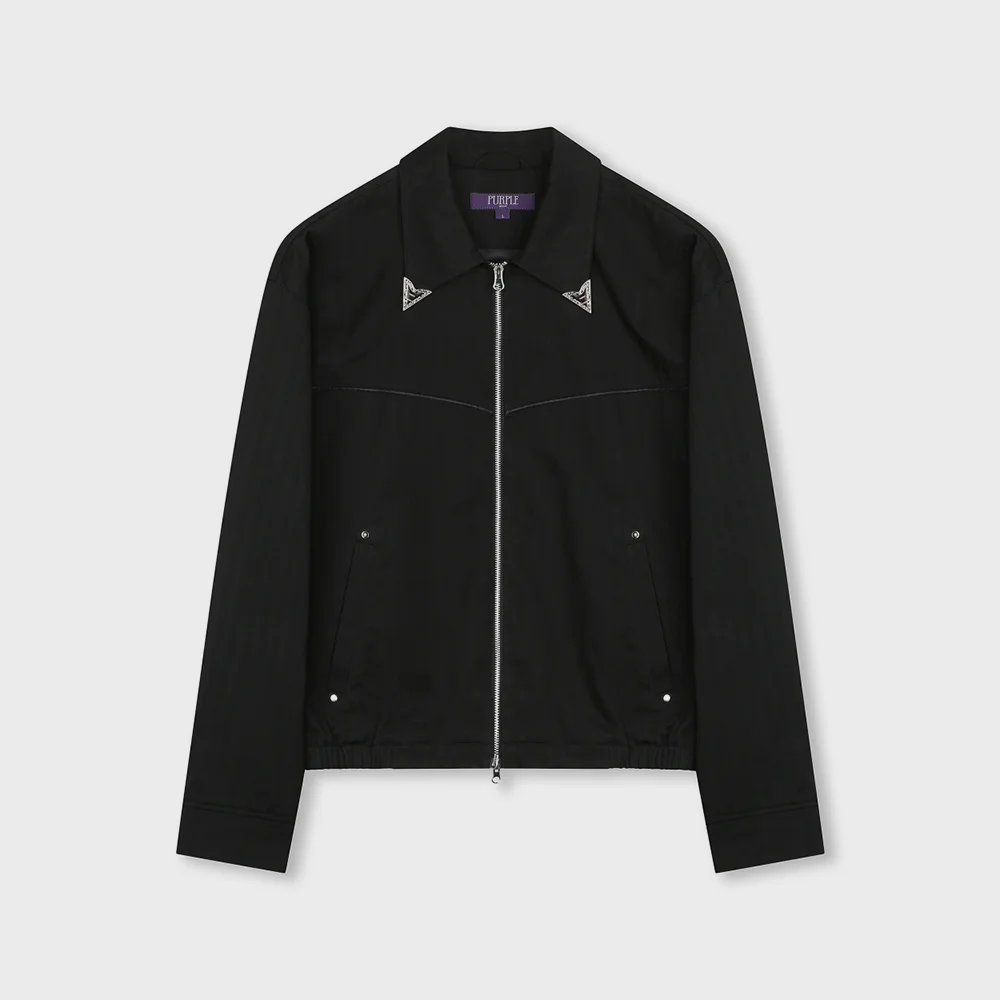 WESTERN BLOUSON JACKET BLACK