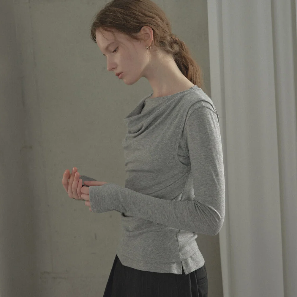 3-way layered top set _Melange