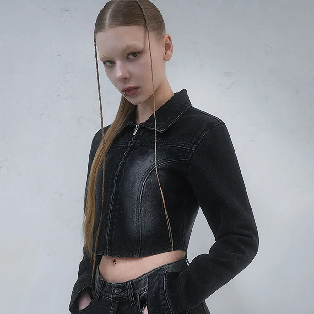 1per Incised Crop Jacket_2Colors