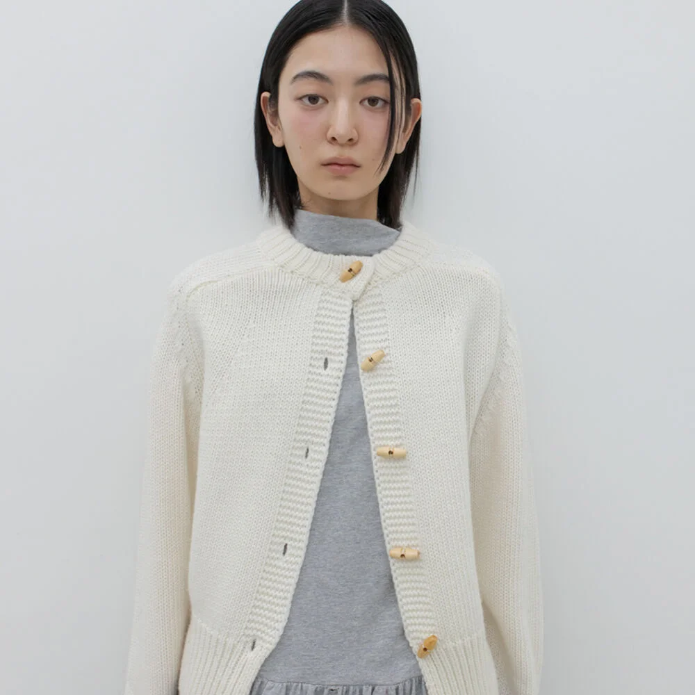 GRANNY CARDIGAN / IVORY