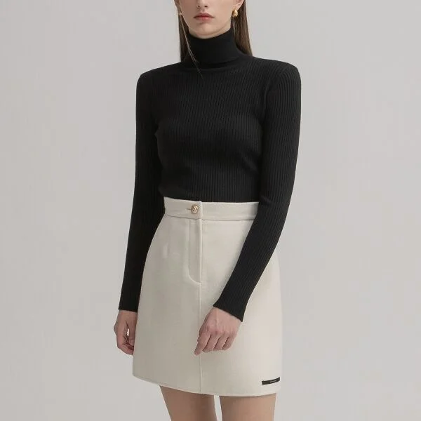 SIGNATURE BASIC TURTLENECK KNITWEAR (R-N-T-4201)