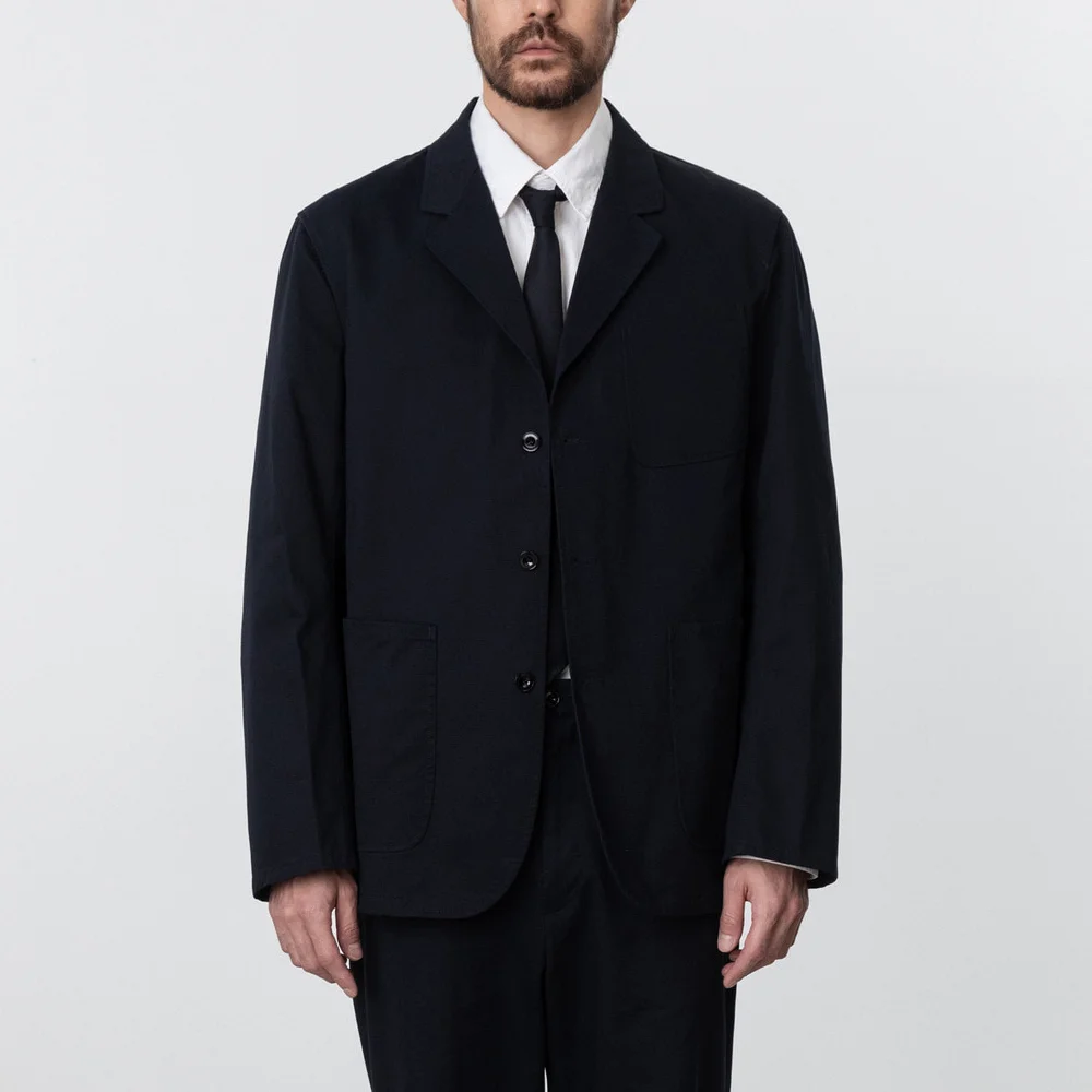 Washed Sports Jacket - Dark Navy
