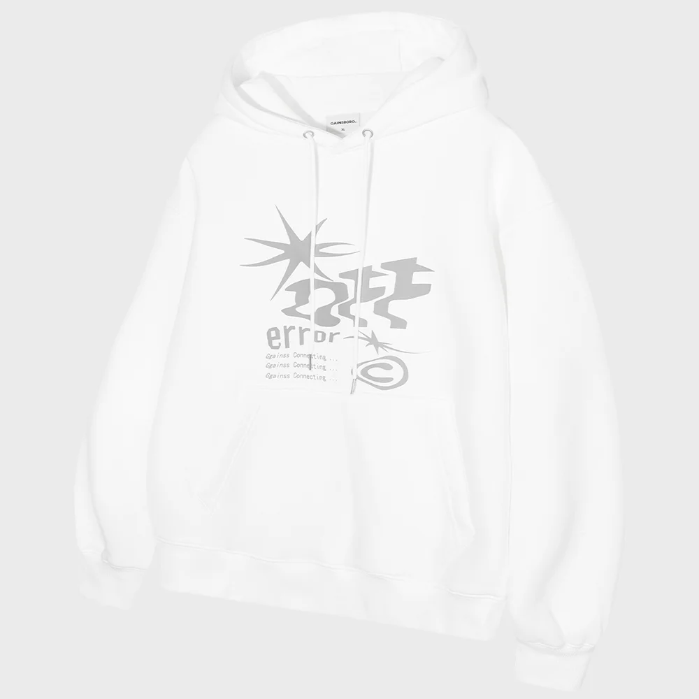 Off Error 連帽衫_白色