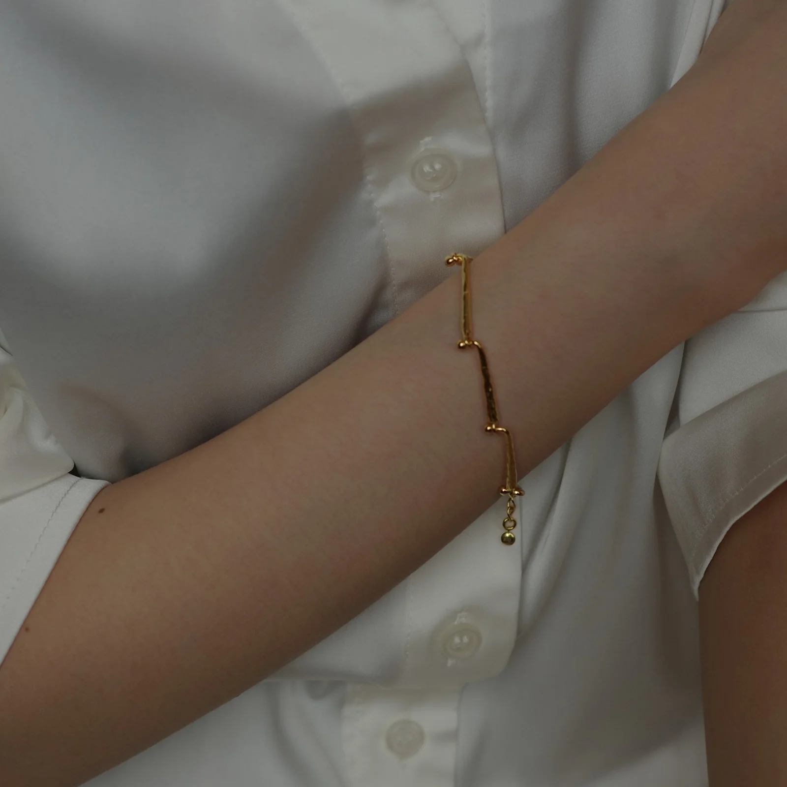 Gold Segment Bracelet