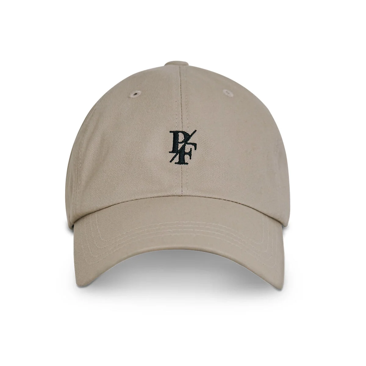 Basic Logo Ball Cap Beige