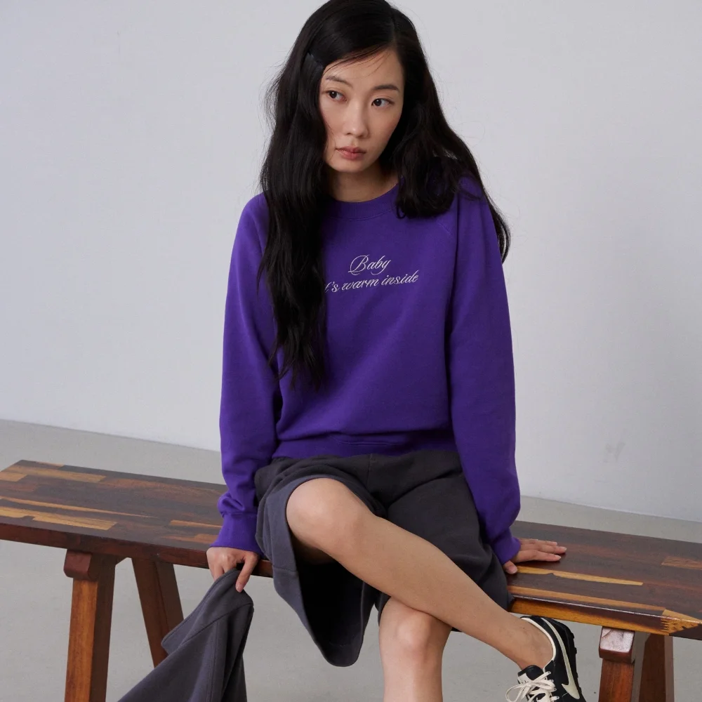 MJ Baby Sweatshirt / PURPLE