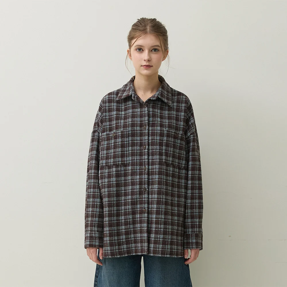 Tyler Check Shirt (brown)