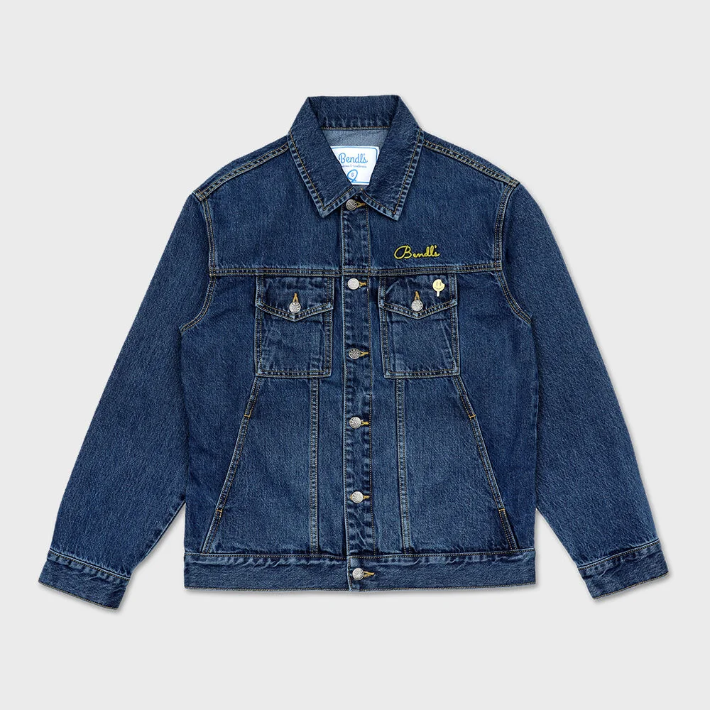 SMILE TRUCKER JACKET - BLUE
