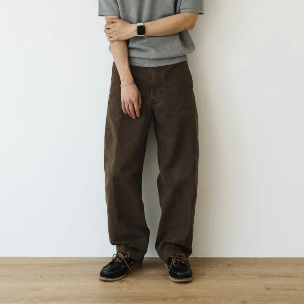 BARREL TEXTURED PANTS