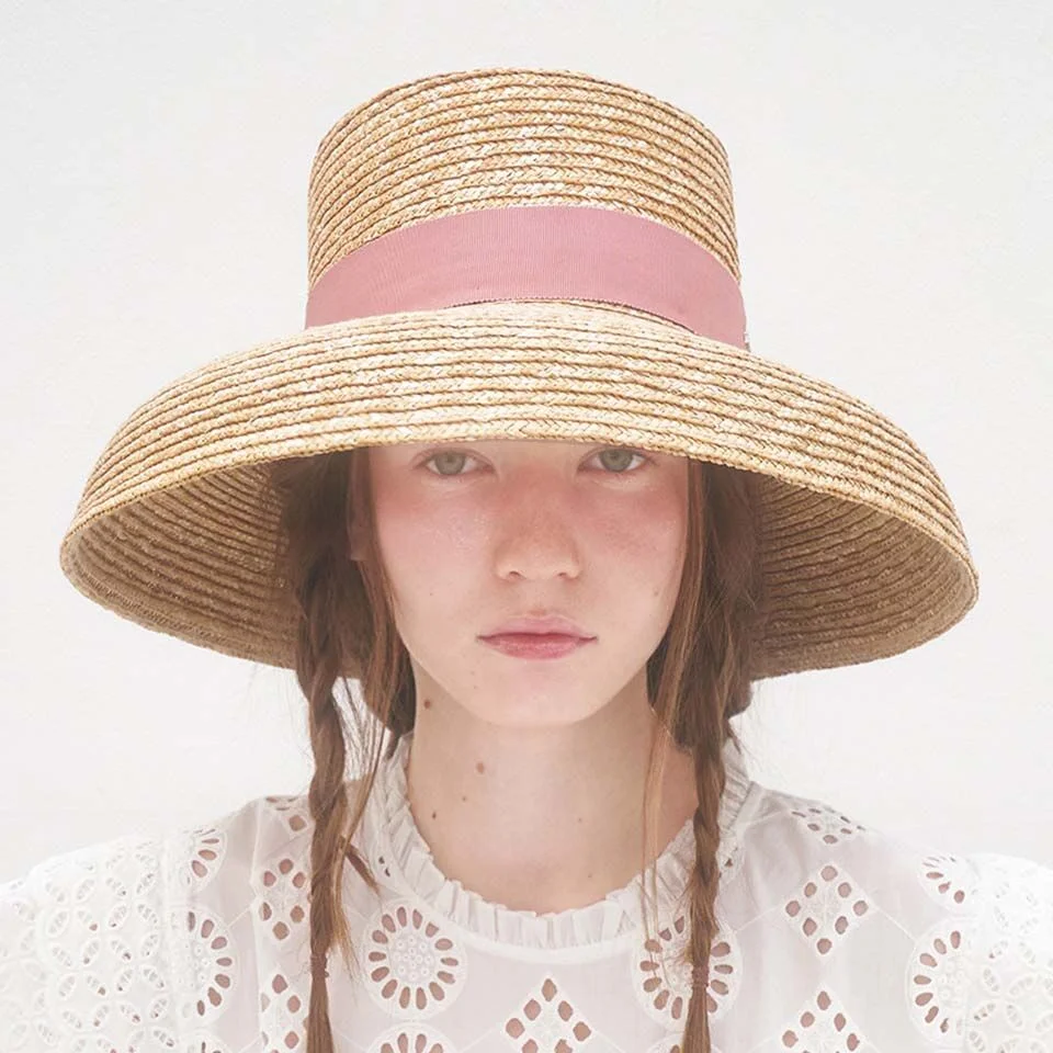 Jane Wide Straw Hat
