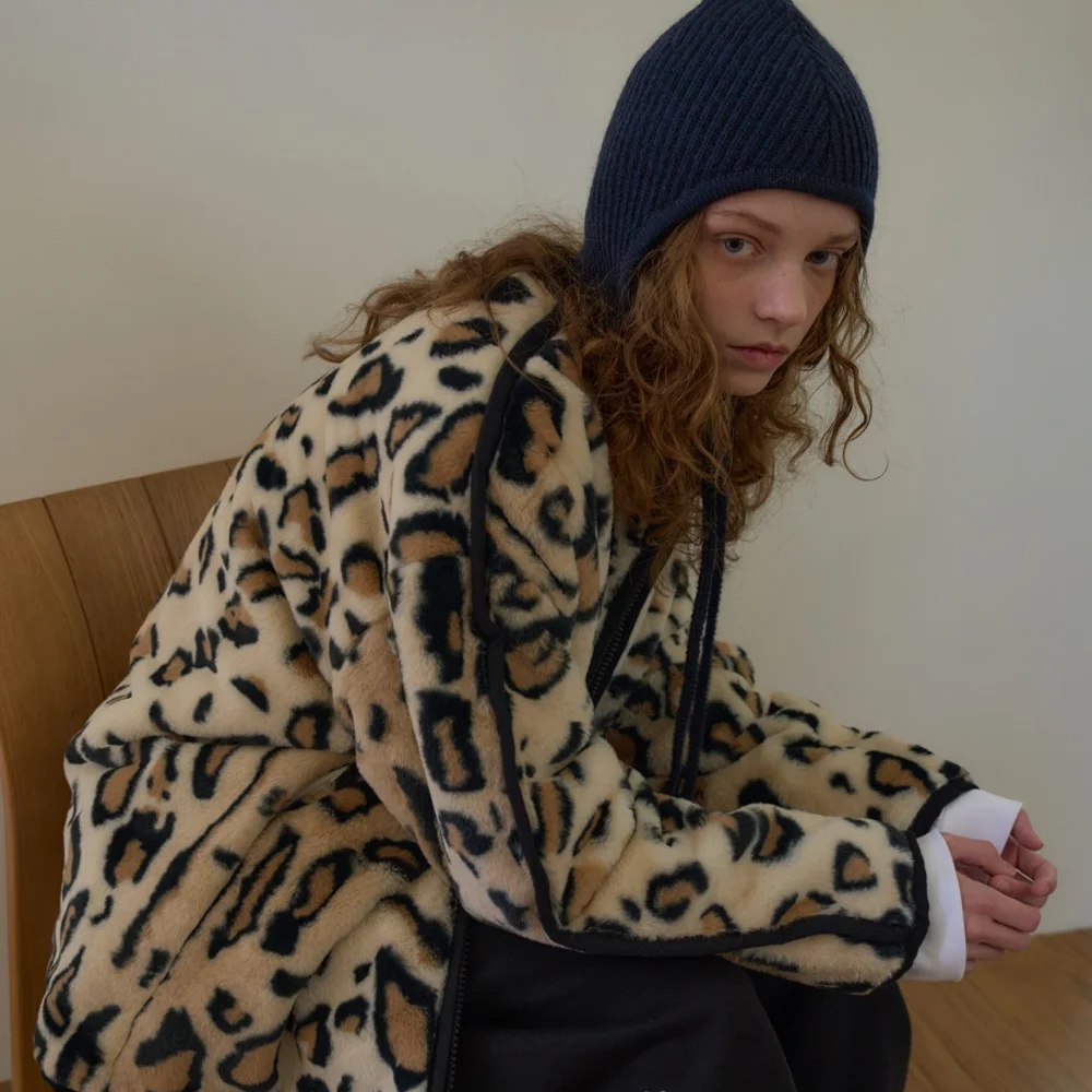 Leopard Overfit Jumper / Leopard