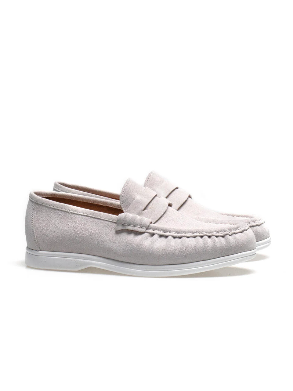 ALC4411W 度假 抽褶 樂福鞋_white suede