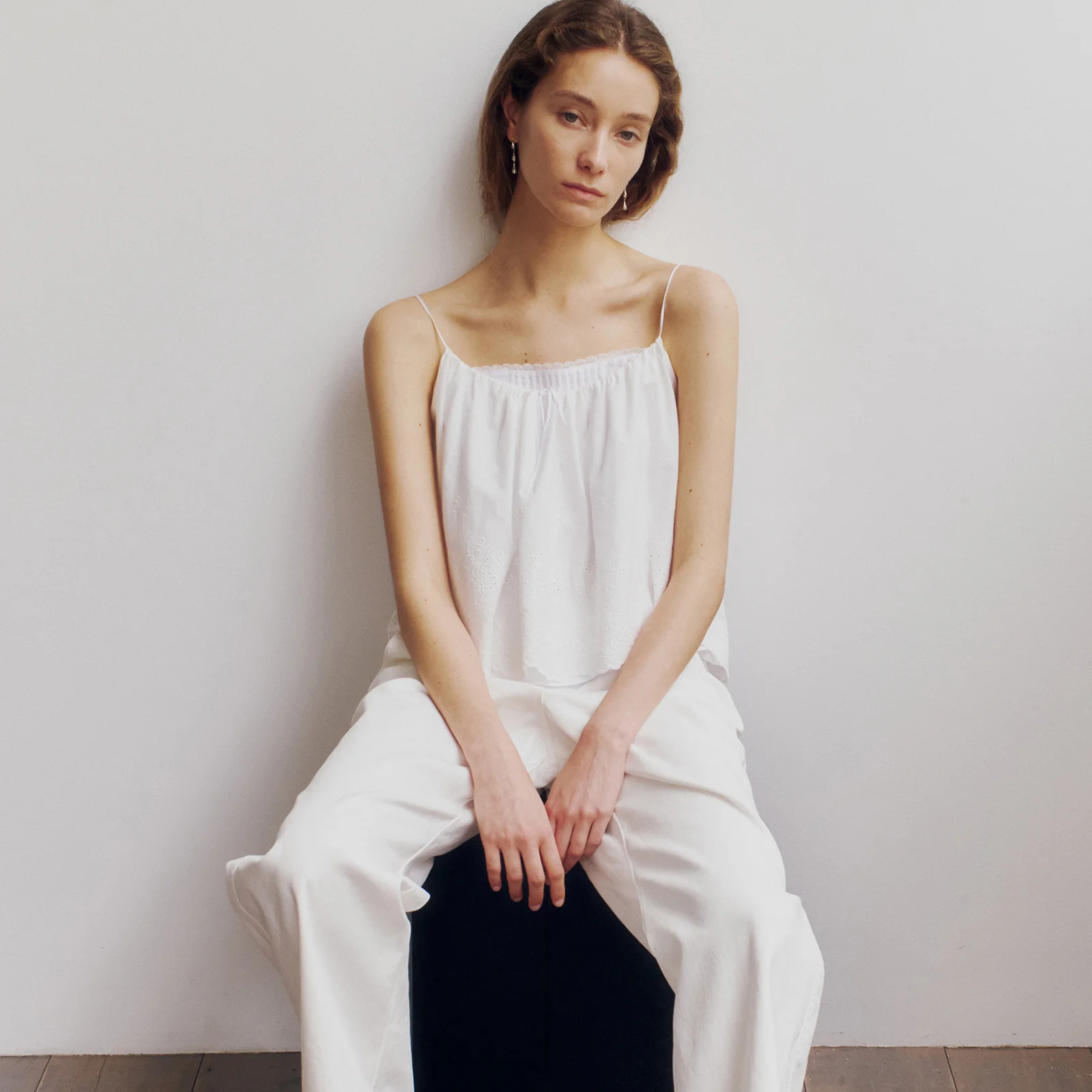Coppelia Lace Top White
