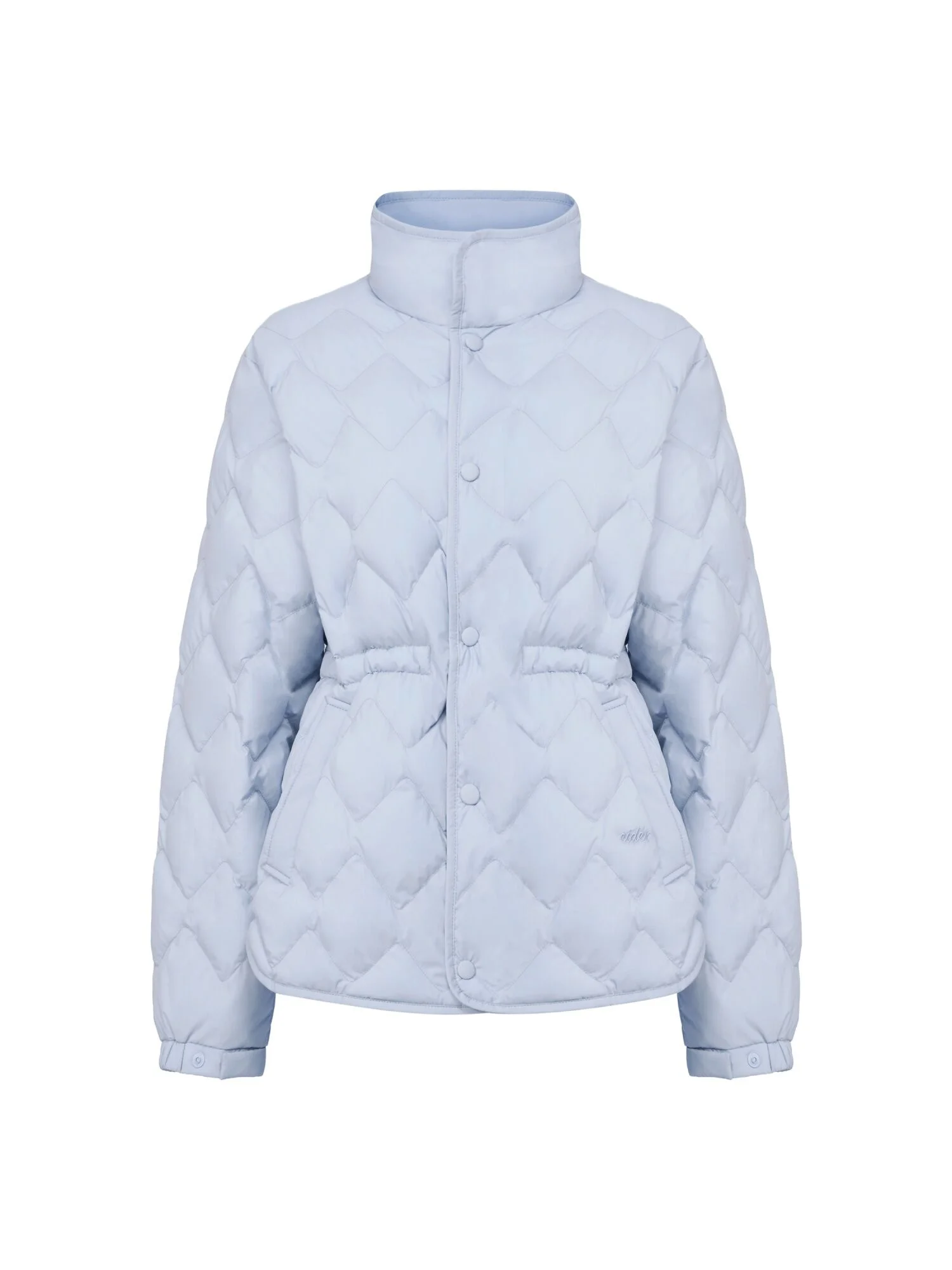 THERMOLOCK (Thermolock) 女裝 修身 混紡 中等 羽絨外套 外套_Light Blue_DWU26544B1
